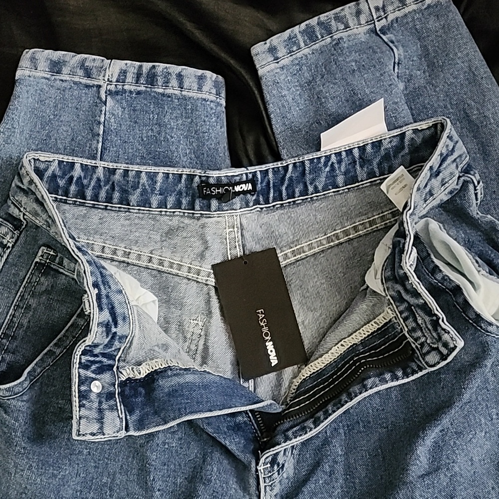 High rise mom jeans